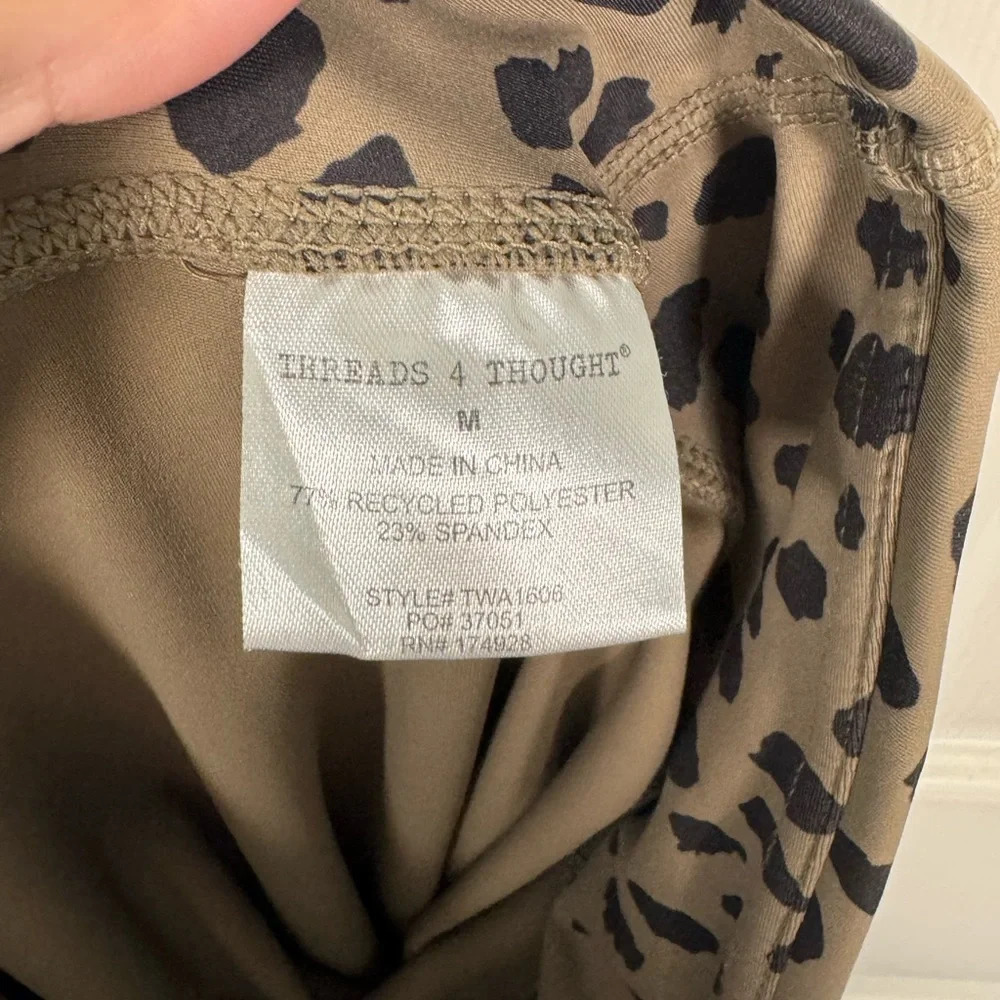 Threads 4 Thought Leopard Print Activewear Leggin… - image 8